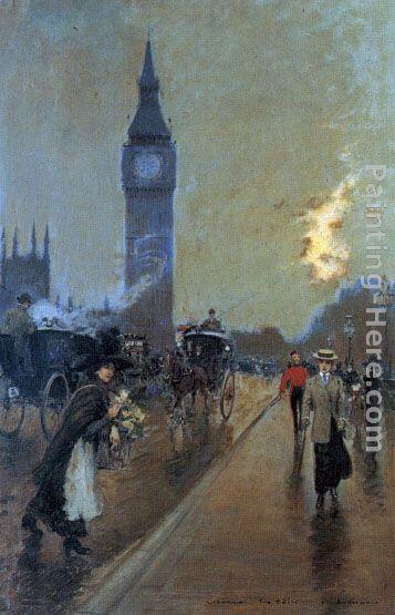 Georges Stein A view of Big Ben, London